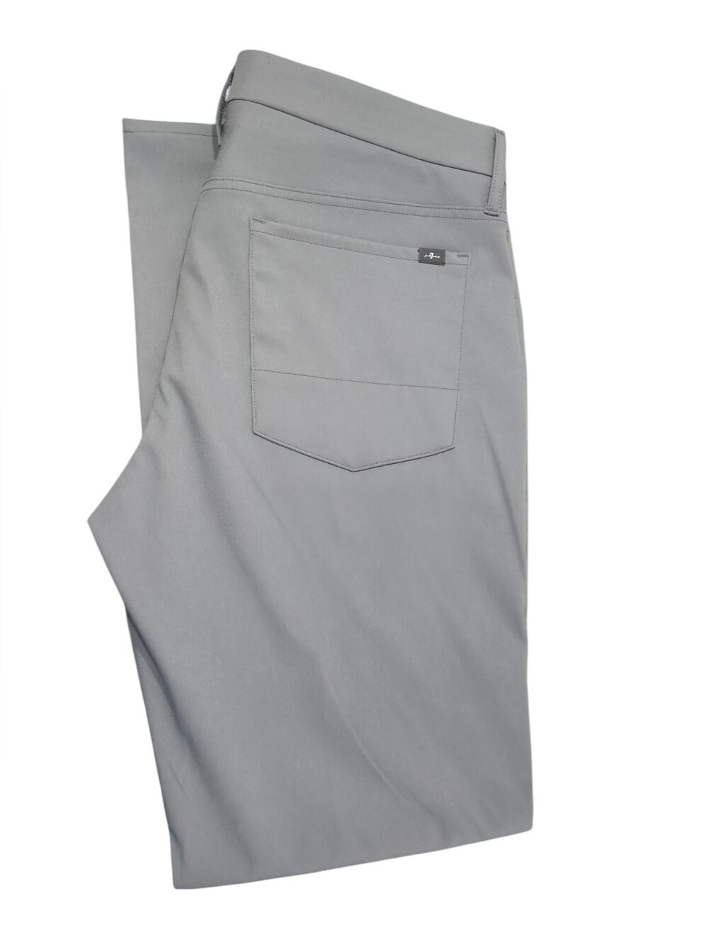 7 For All Mankind Gray Slim Dress Pants with Back Pocket Size 36